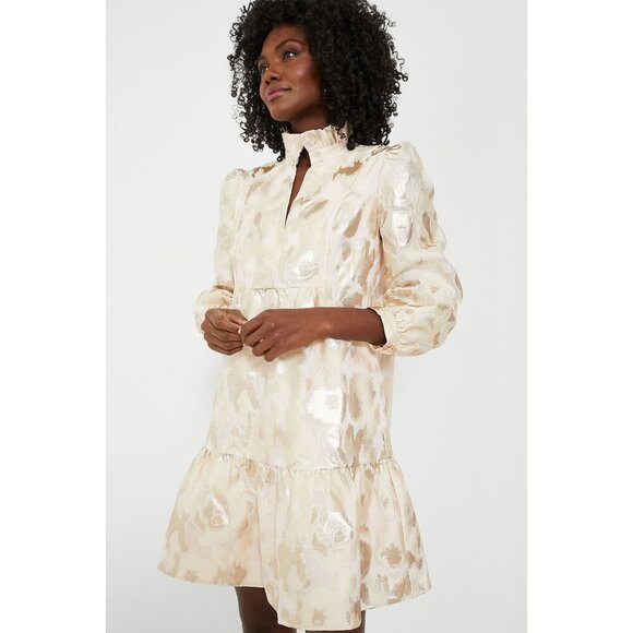 Tuckernuck Dresses & Skirts - NWT Tuckernuck Champagne Fil Coupe Palmerston Dress